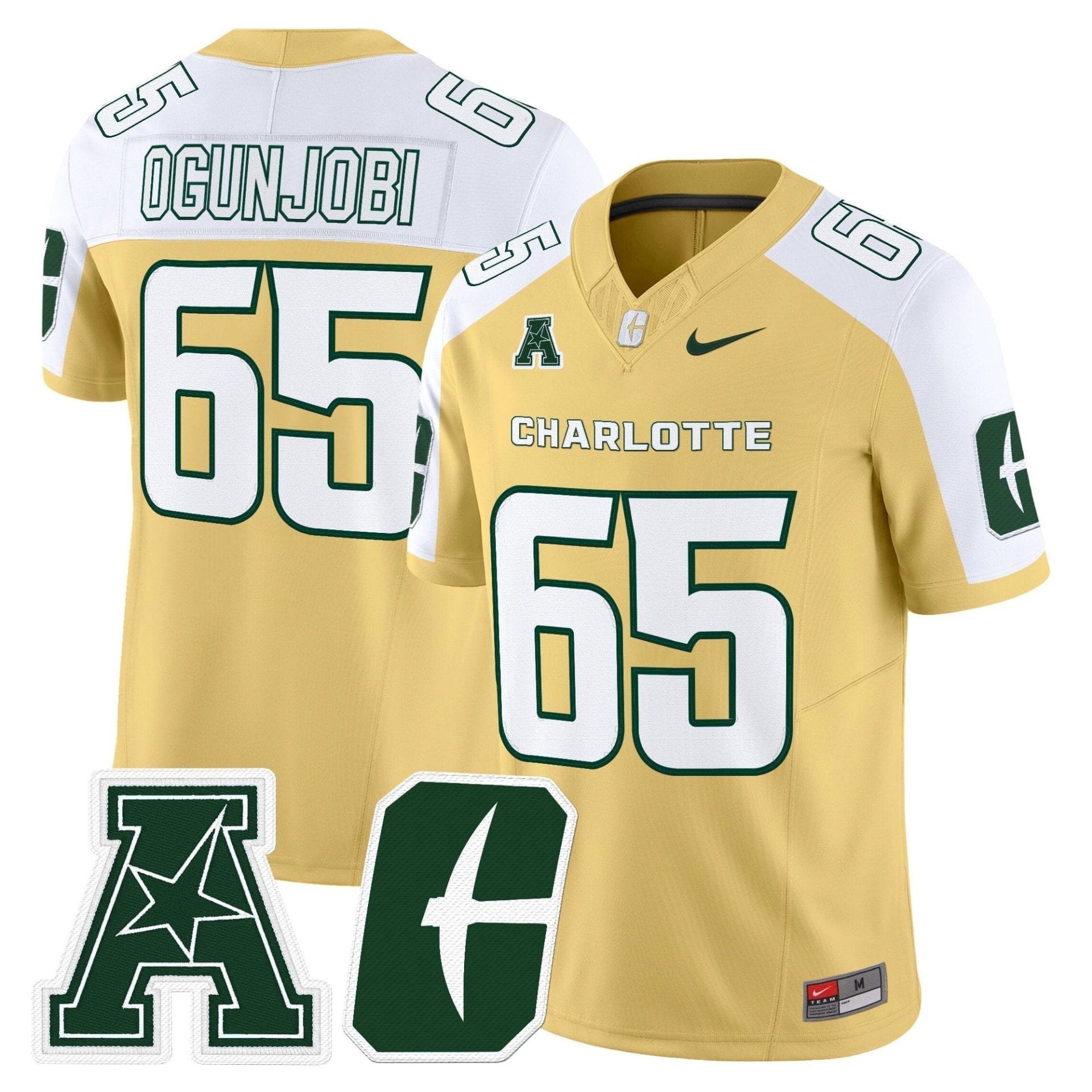 Men's Charlotte 49ers 2025 Vapor Limited Jersey - All Stitched - Image 26