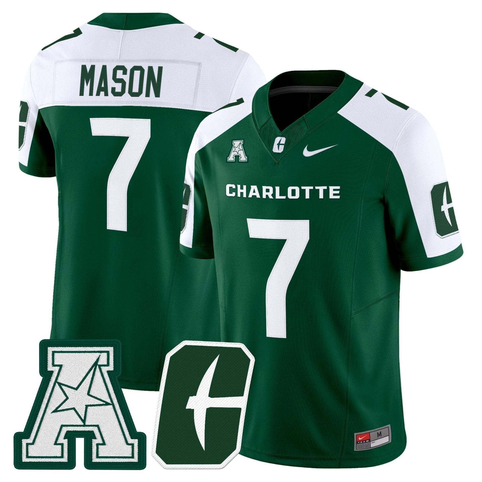 Men's Charlotte 49ers 2025 Vapor Limited Jersey - All Stitched - Image 10