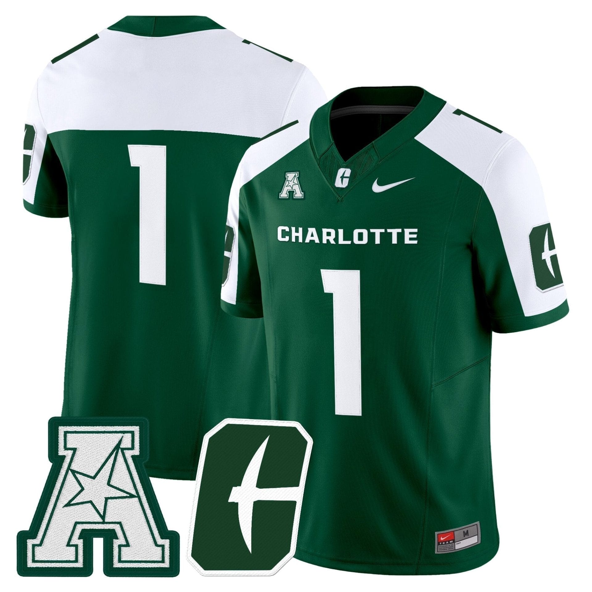 Men's Charlotte 49ers 2025 Vapor Limited Jersey - All Stitched - Image 17