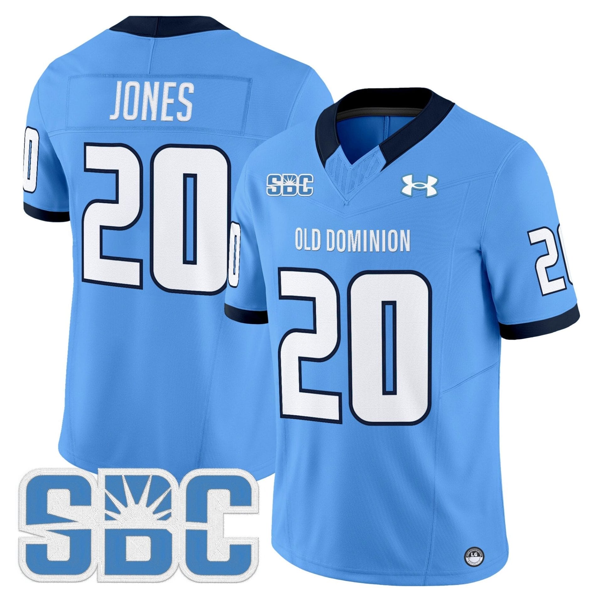 Old Dominion Monarchs 2025 Vapor Limited Jersey - All Stitched - Image 21
