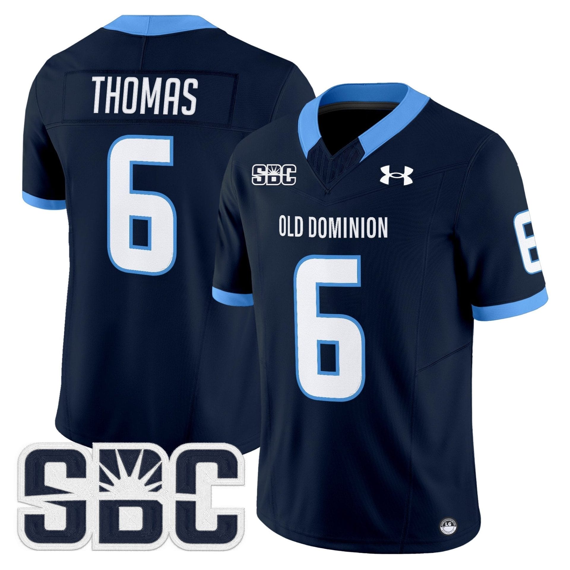 Old Dominion Monarchs 2025 Vapor Limited Jersey - All Stitched - Image 4
