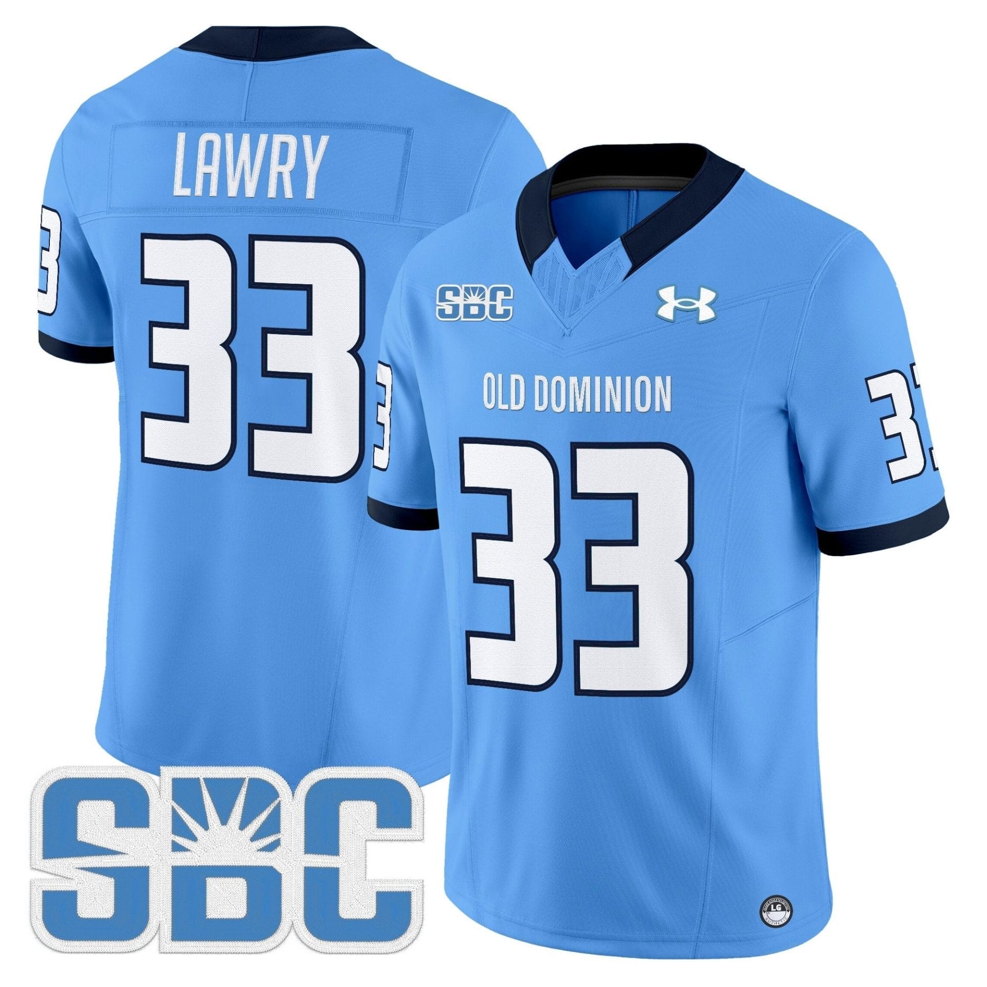 Old Dominion Monarchs 2025 Vapor Limited Jersey - All Stitched - Image 25