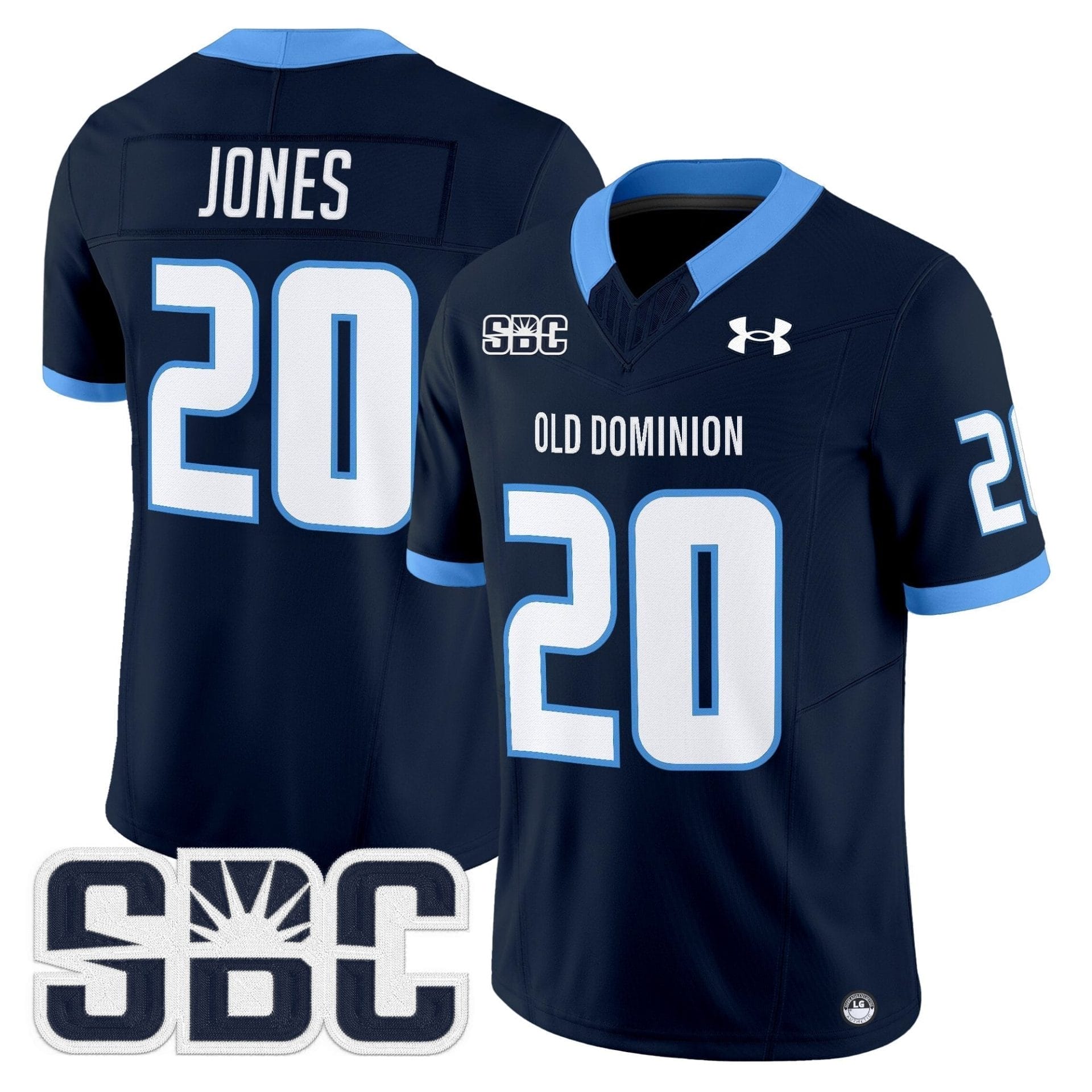 Old Dominion Monarchs 2025 Vapor Limited Jersey - All Stitched - Image 3
