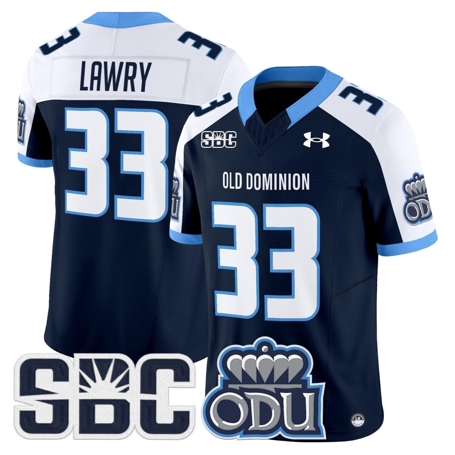 Old Dominion Monarchs 2025 Vapor Limited Jersey - All Stitched - Image 34
