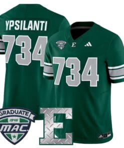 Alternative view of Eastern Michigan Eagles 2025 Vapor Limited Jersey - All Stitched