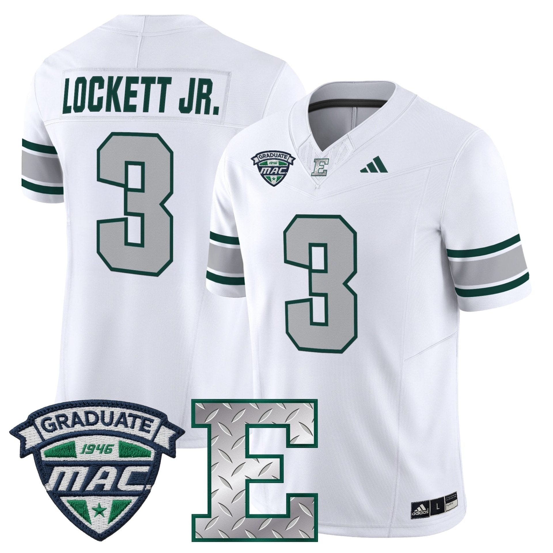 Eastern Michigan Eagles 2025 Vapor Limited Jersey - All Stitched - Image 13
