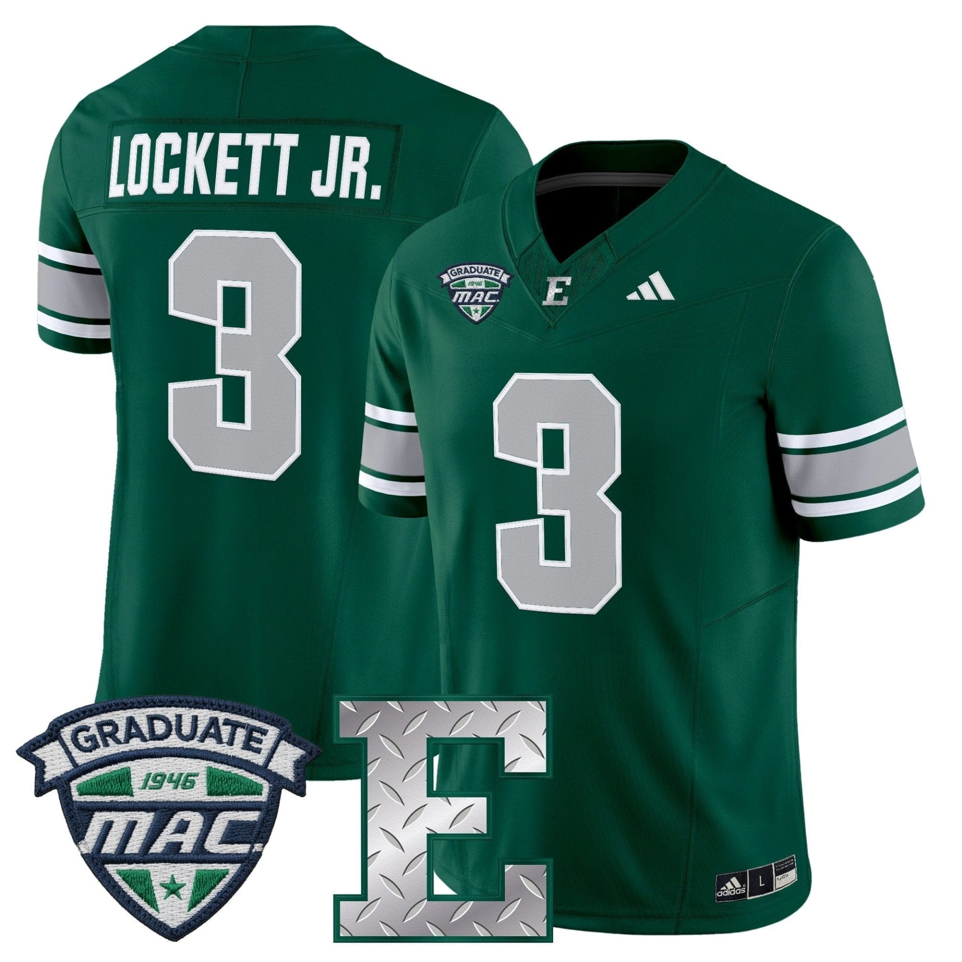 Eastern Michigan Eagles 2025 Vapor Limited Jersey - All Stitched - Image 4