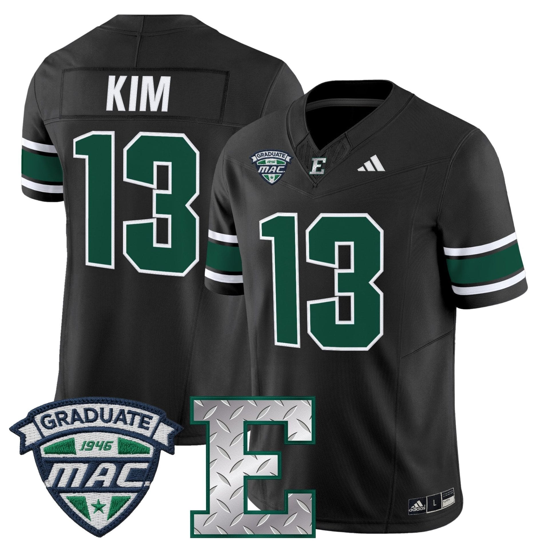 Eastern Michigan Eagles 2025 Vapor Limited Jersey - All Stitched - Image 19