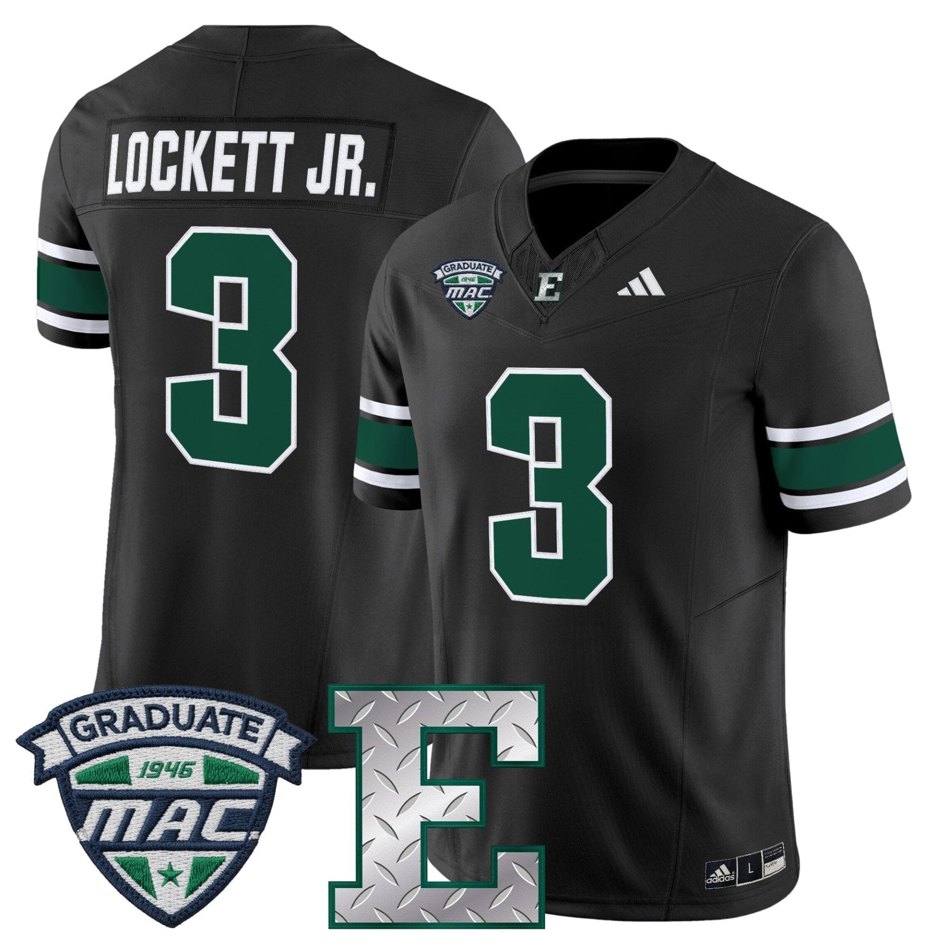 Eastern Michigan Eagles 2025 Vapor Limited Jersey - All Stitched - Image 22
