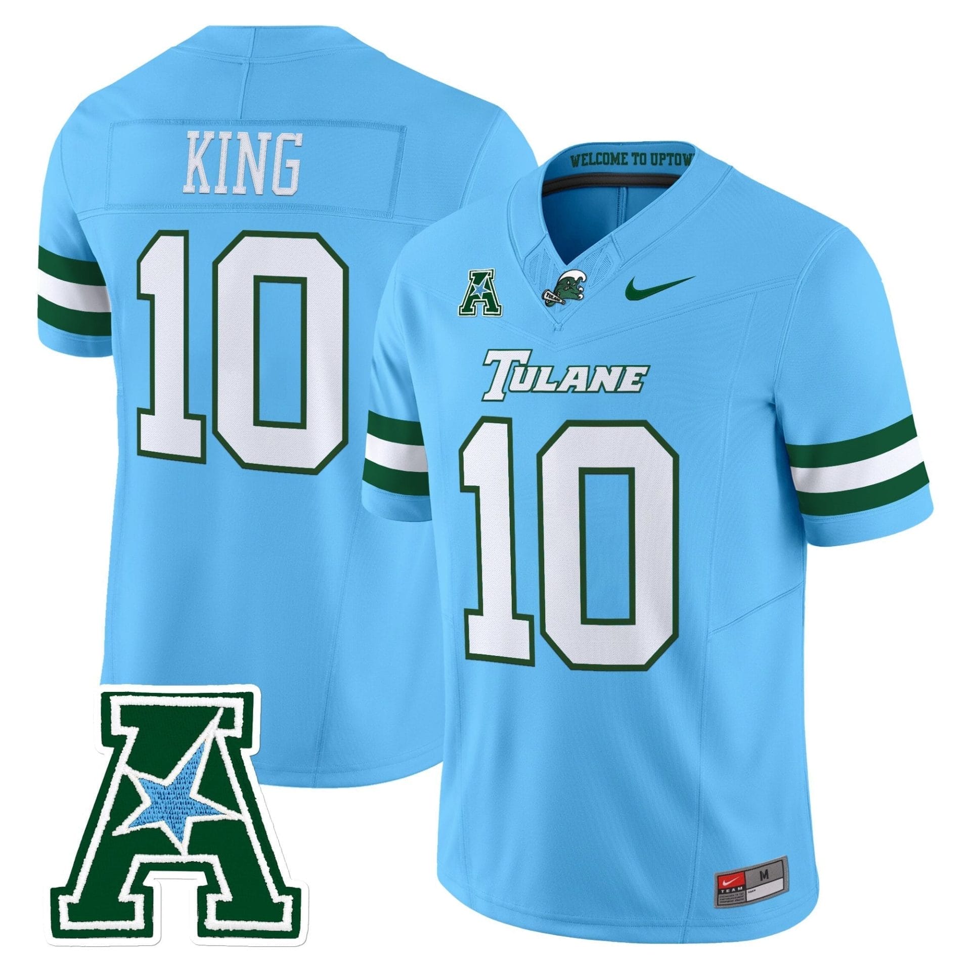 Tulane Green Wave 2025 Vapor Limited Jersey - All Stitched - Image 30
