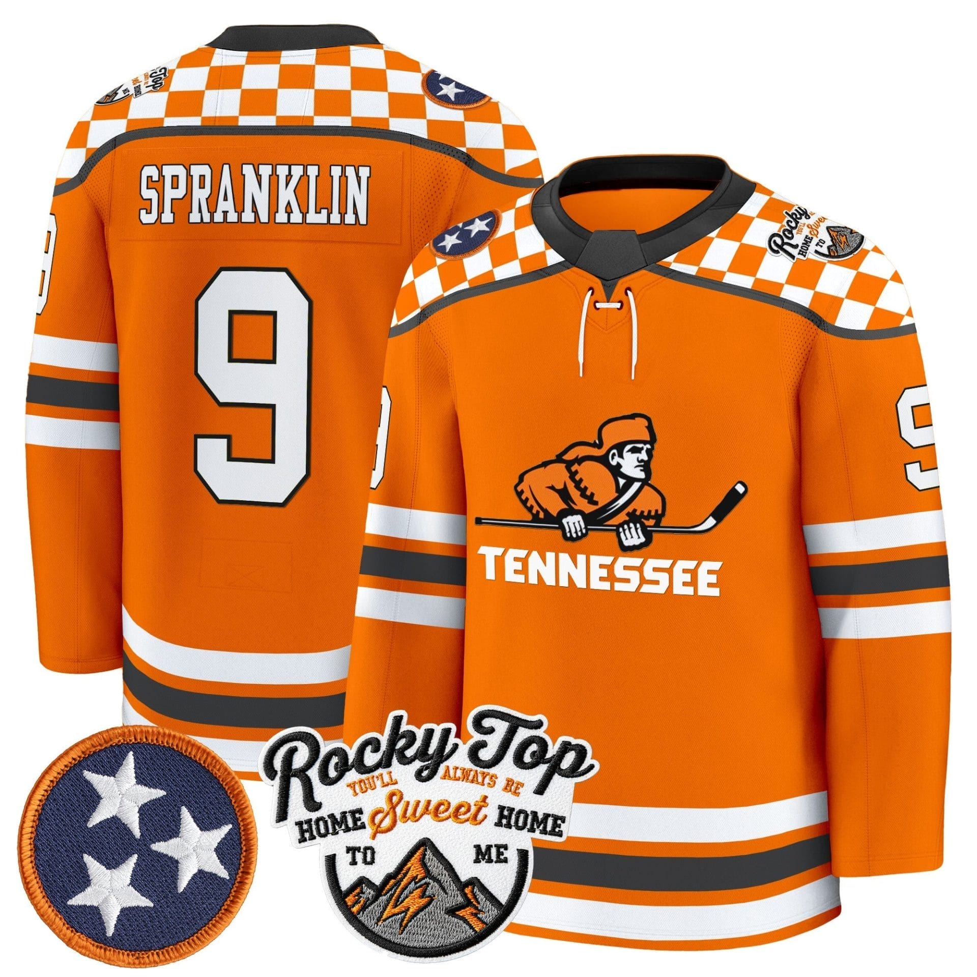 Men's Tennessee Volunteers 2025/26 Premium Jersey - All Stitched - Image 16