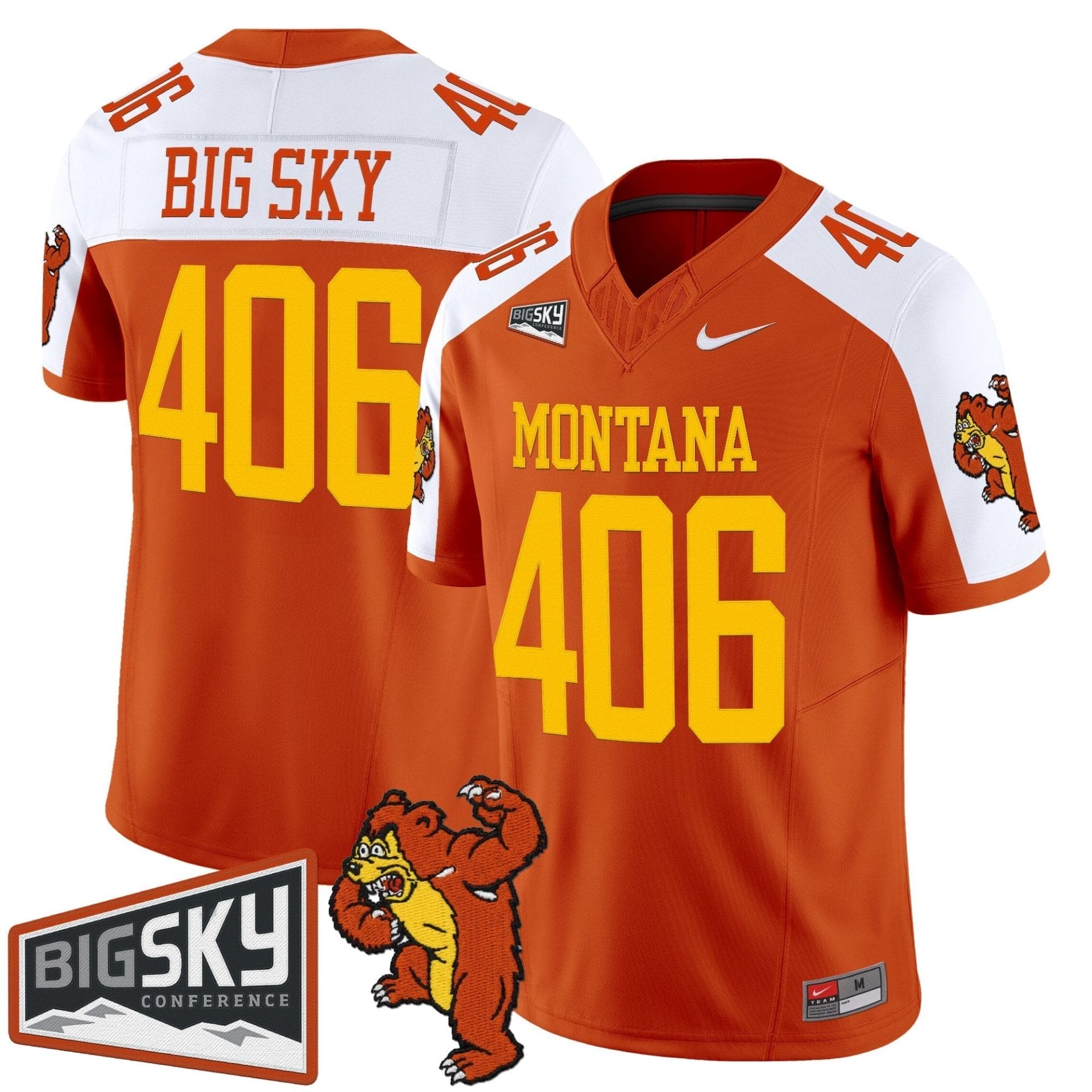 Men's Montana Grizzlies 1995 Throwback Vapor Limited Jersey - All Stitched - Image 20