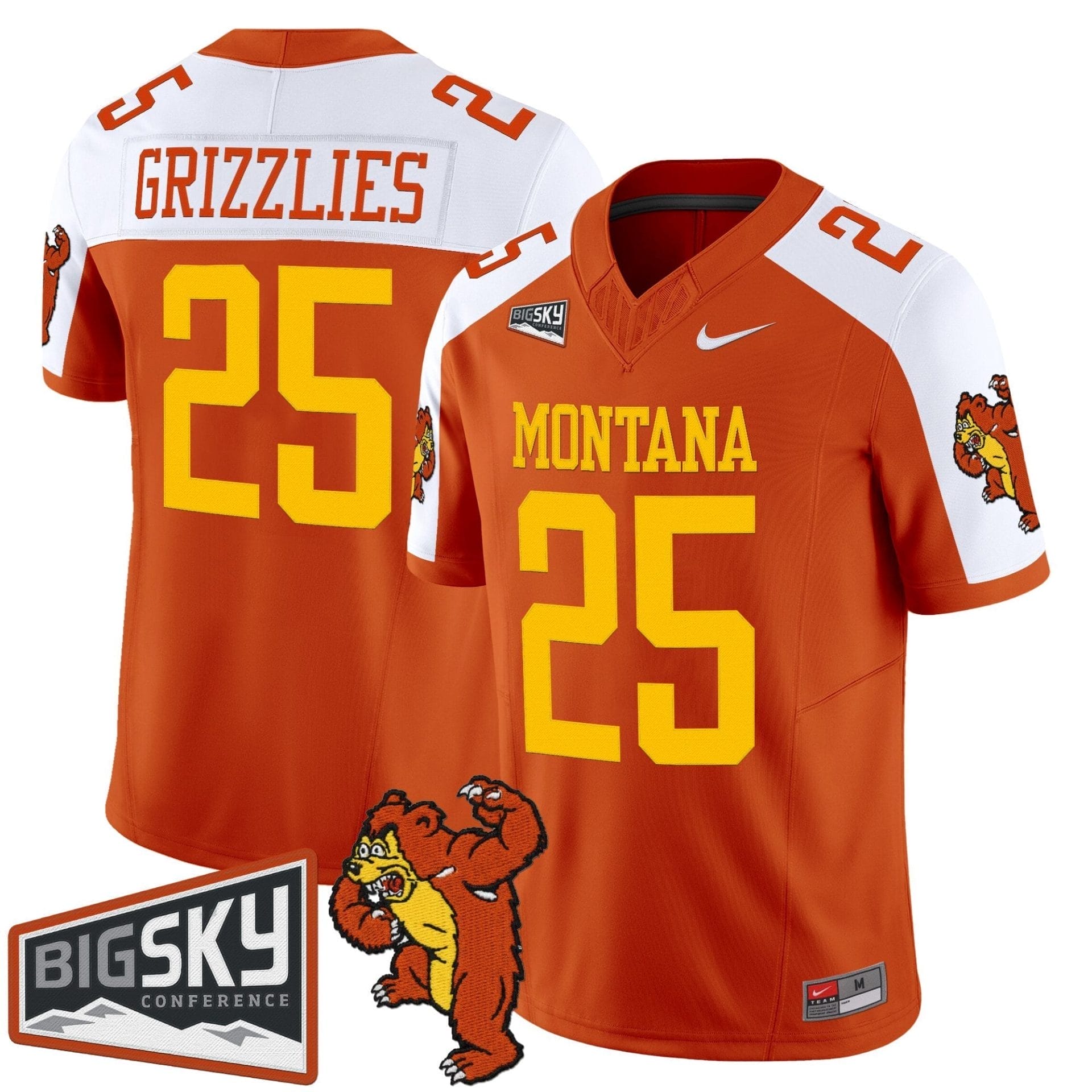 Men's Montana Grizzlies 1995 Throwback Vapor Limited Jersey - All Stitched - Image 26