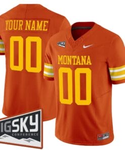 Montana Grizzlies 1995 Throwback Vapor Limited Custom Jersey - All Stitched