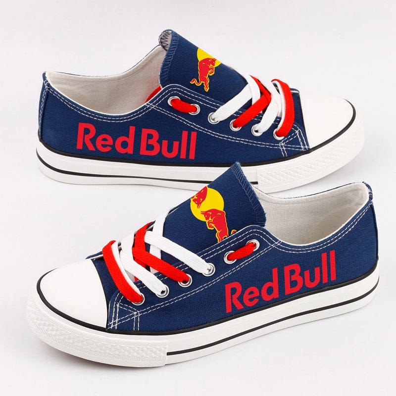 Aston Martin Red Bull Racing Canvas Sneakers Shoes For Men Women Fans