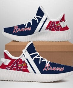 Atlanta Braves 350v Yeezy Sneakers For Men Women Fans