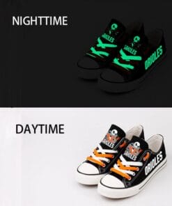 Alternative view of Baltimore Orioles Limited Print Low Top Canvas Shoes Sport Sneakers For Men Women Fans