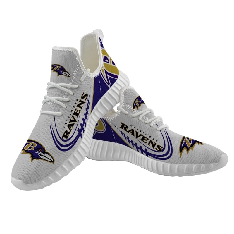 Baltimore Ravens Sneaker Shoes NFL For Men Women Fans