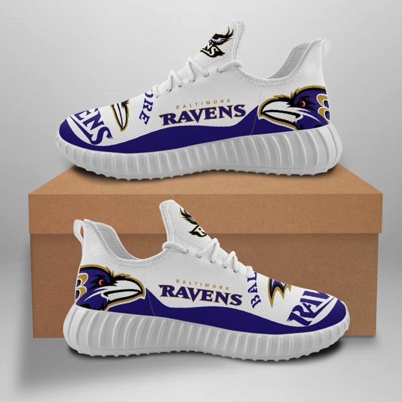 Baltimore Ravens Sneaker Shoes NFL For Men Women Fans - Image 2
