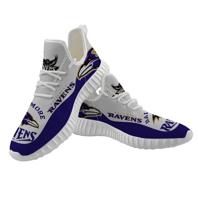 Baltimore Ravens Sneaker Shoes NFL For Men Women Fans - Image 4