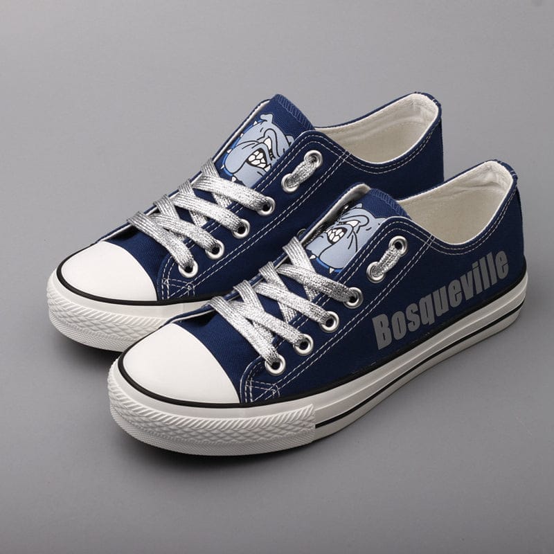 Bosqueville Bulldogs Sport Sneakers Shoes For Men Women Fans