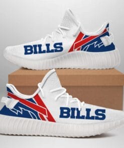Alternative view of Buffalo Bills NFL 350v Yeezy Sneakers For Men Women Fans