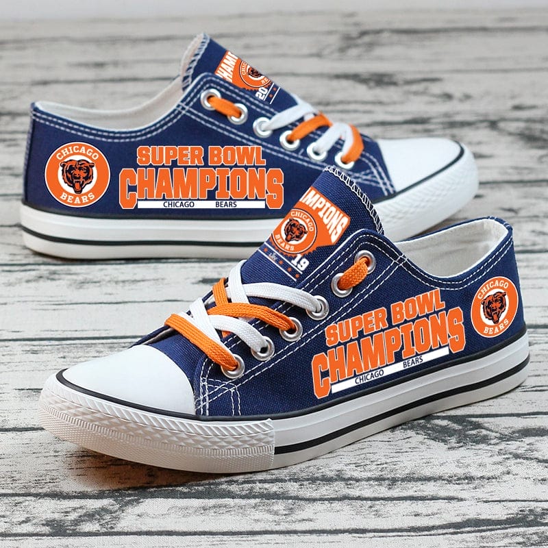 Chicago Bears Sport Sneakers Shoes For Men Women Fans - Image 3