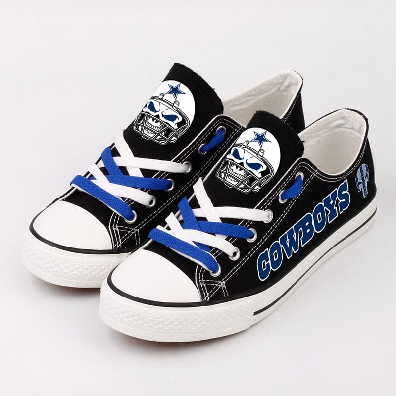 Dallas Cowboys Low Top Canvas Sport Sneakers Shoes For Men Women Fans - Image 9
