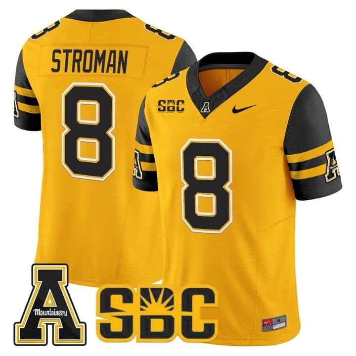 Dalton Stroman Jersey #8 App State Mountaineers 2025 Vapor Limited Stitched - Image 3