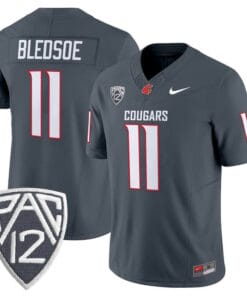 Drew Bledsoe Jersey #11 Washington State Cougars 2025 V2 Vapor Limited Stitched