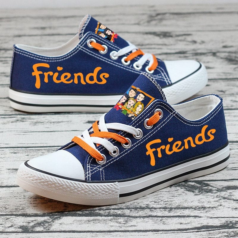 Friends Low Top Canvas Sport Sneakers Shoes For Men Women Fans