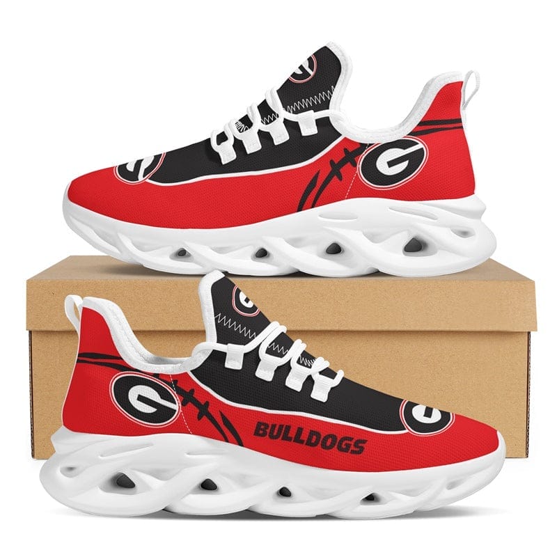 Georgia Bulldogs Max Soul Sneakers Shoes Elevate Your Every Step - Image 2