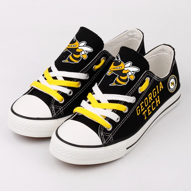 Georgia Tech Yellow Jackets Sport Sneakers Shoes For Men Women Fans - Image 4