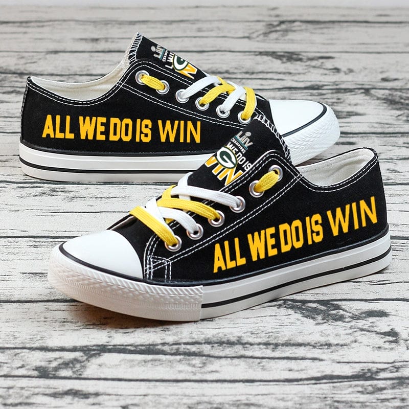 Green Bay Packers Sport Sneakers Shoes For Men Women Fans