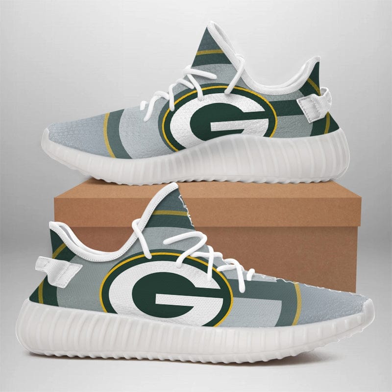 Green Bay Packers NFL 350v Yeezy Sneakers For Men Women Fans - Image 2