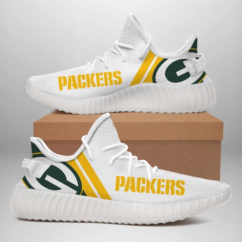 Green Bay Packers NFL 350v Yeezy Sneakers For Men Women Fans - Image 3