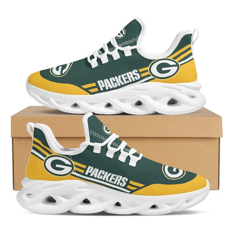 Green Bay Packers Max Soul Sneakers Shoes Elevate Your Every Step