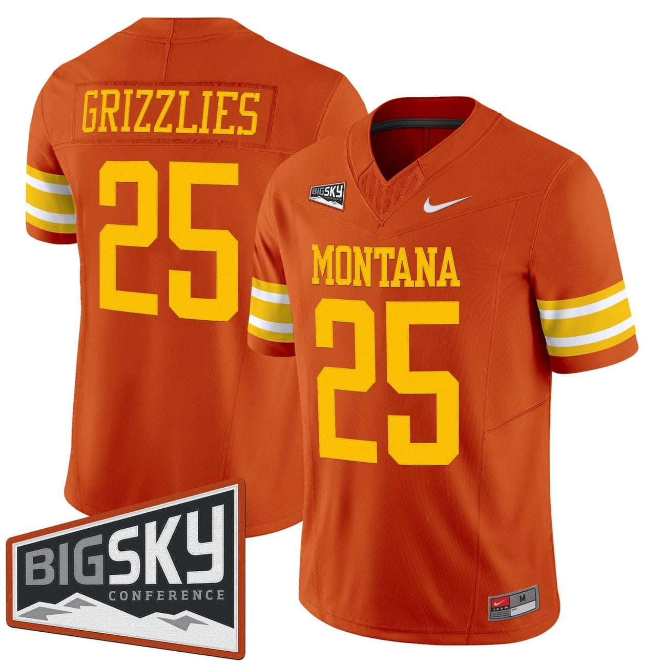 Grizzlies Jersey #25 Montana Grizzlies 1995 Throwback Vapor Limited Stitched - Image 2