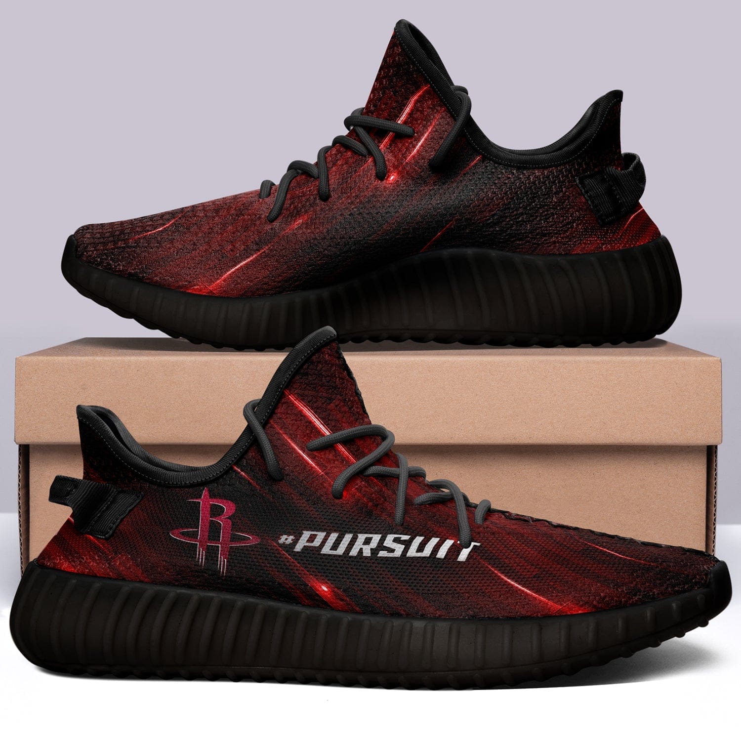 Houston Rockets NBA 350v Yeezy Sneakers For Men Women Fans