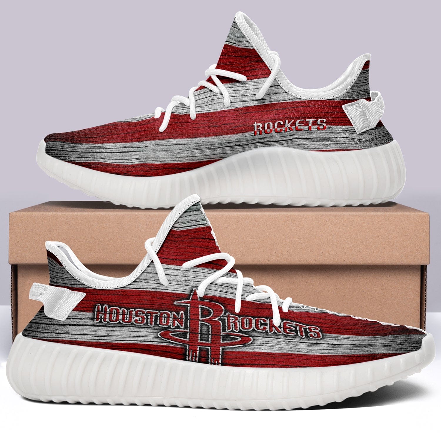 Houston Rockets NBA 350v Yeezy Sneakers For Men Women Fans