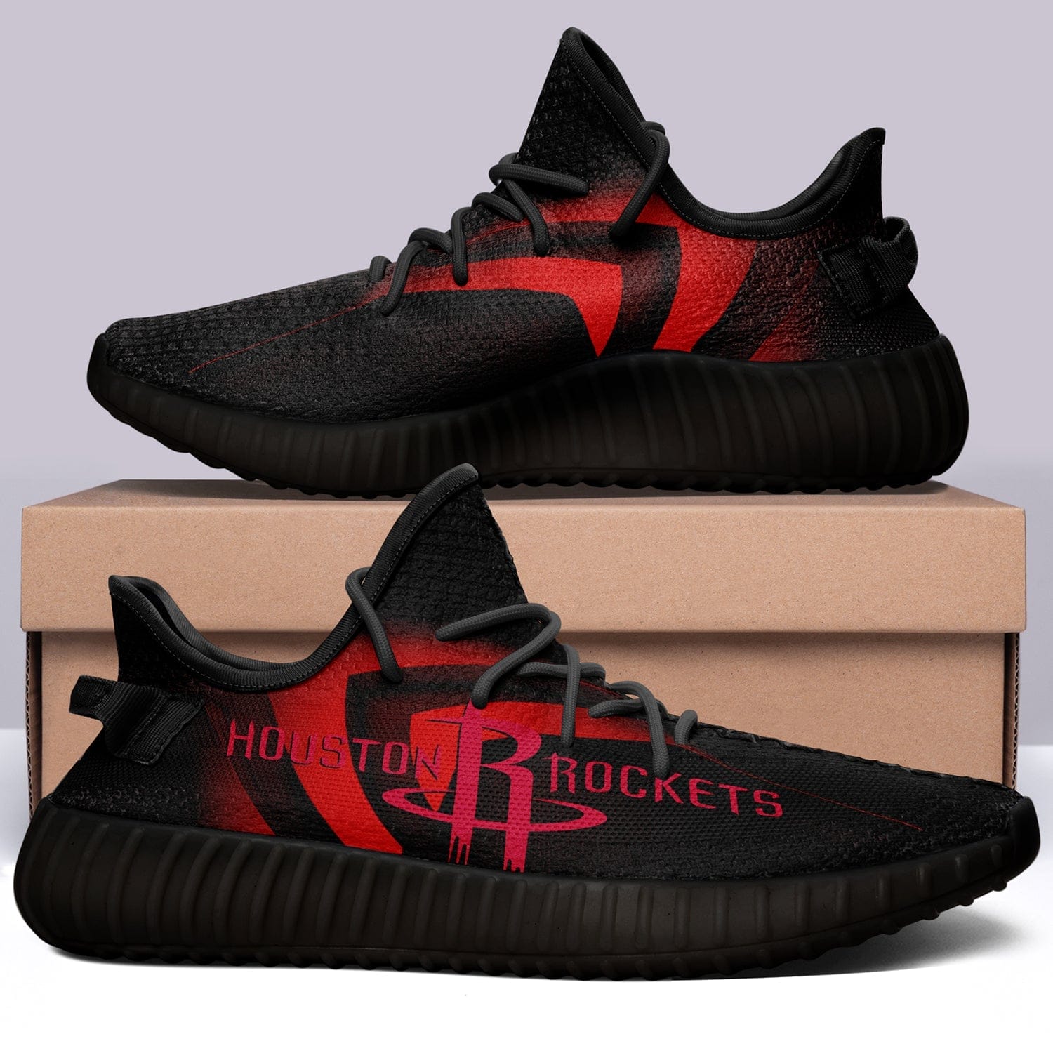 Houston Rockets NBA 350v Yeezy Sneakers For Men Women Fans - Image 7