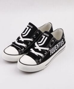 Alternative view of Juventus Low Top Canvas Sport Sneakers Shoes For Men Women Fans