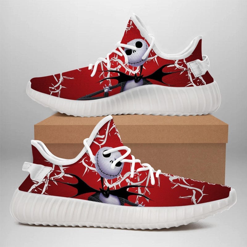Jack Skellington 350v Yeezy Sneakers For Men Women Fans - Image 2