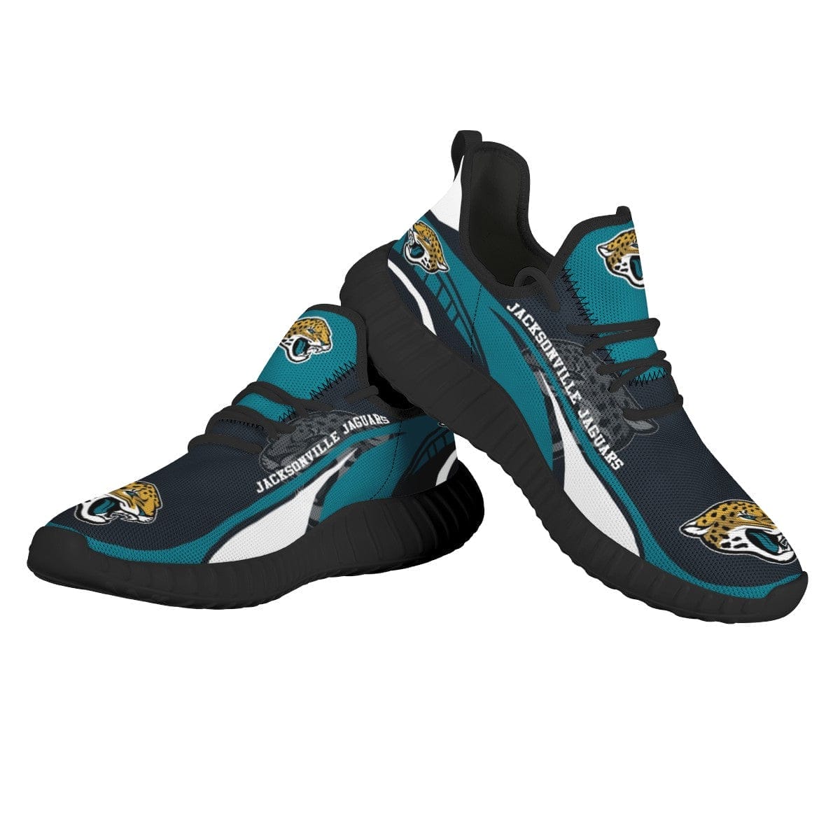 Jacksonville Jaguars Sneaker Shoes NFL For Men Women Fans
