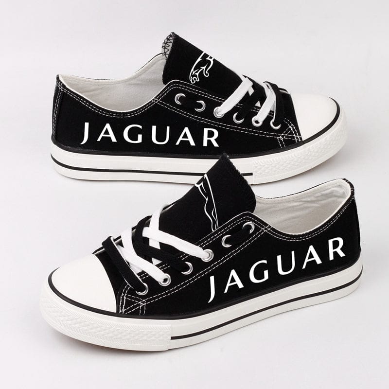 Jaguar Canvas Sneakers Shoes For Men Women Fans - Image 2