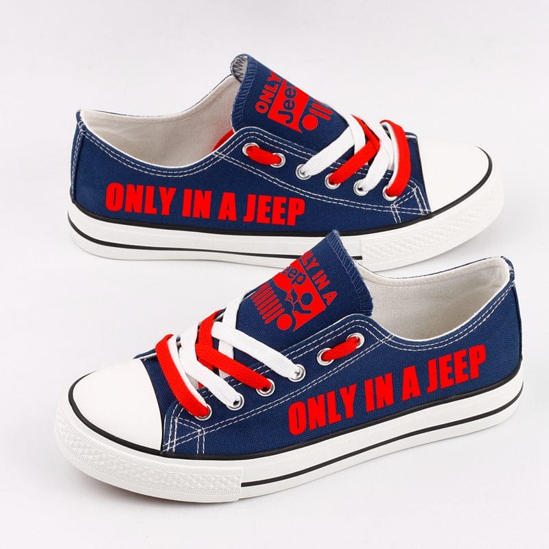 Jeep 1 Canvas Sneakers Shoes For Men Women Fans