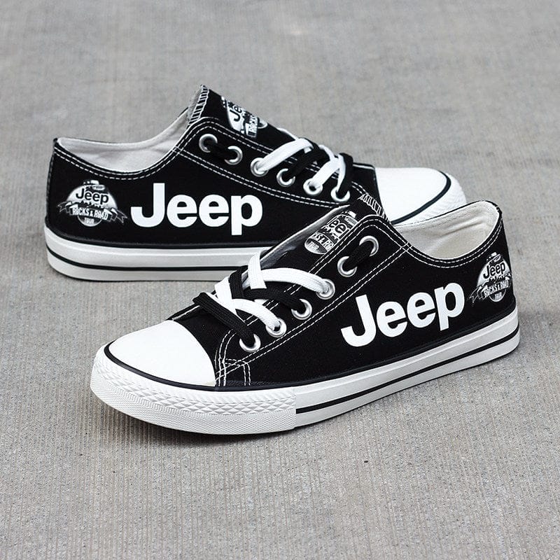 Jeep 1 Canvas Sneakers Shoes For Men Women Fans - Image 9