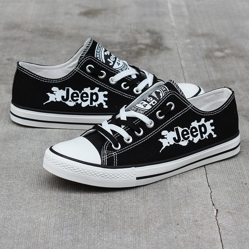 Jeep 2 Canvas Sneakers Shoes For Men Women Fans - Image 5