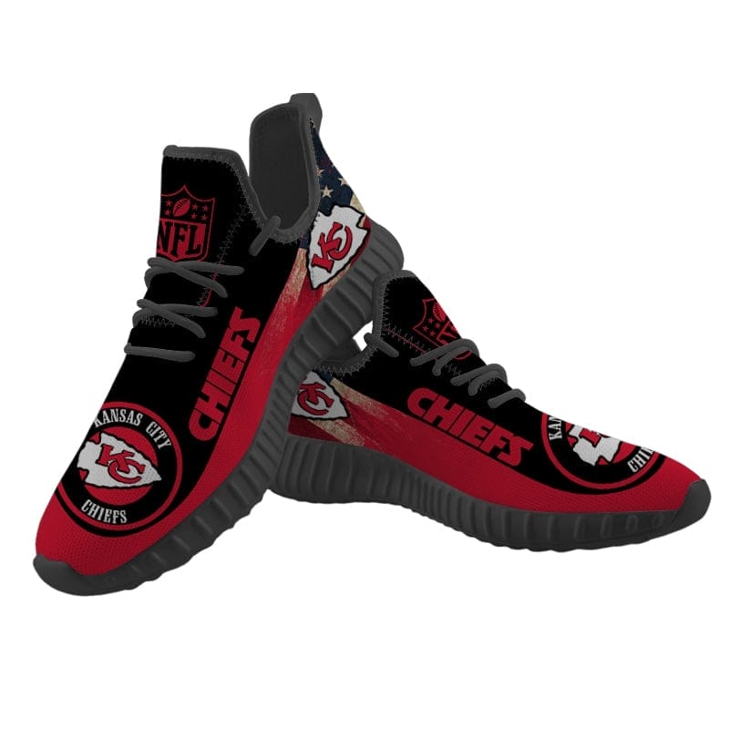 Kansas City Chiefs Sneaker Shoes NFL For Men Women Fans - Image 2
