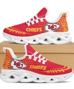 Alternative view of Kansas City Chiefs Max Soul Sneakers Shoes Elevate Your Every Step V2